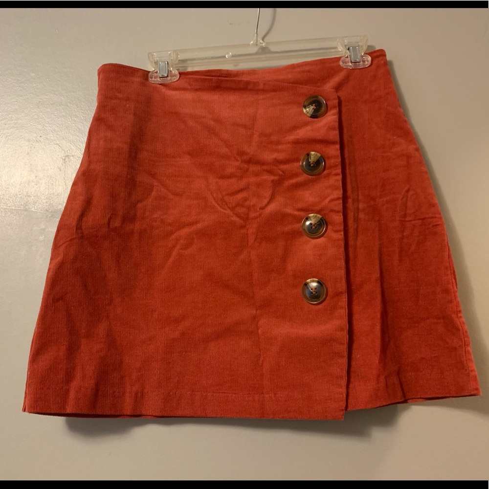 Corduroy skirt
